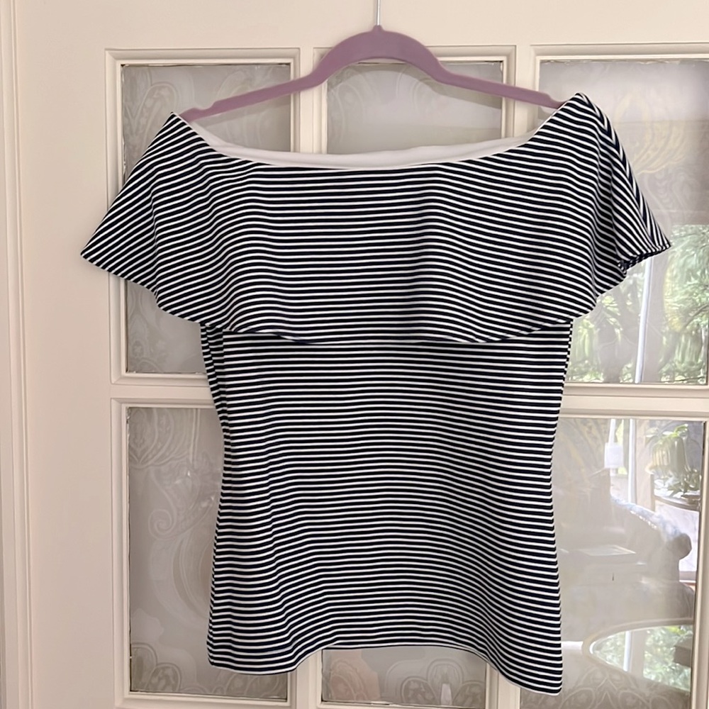 Ann Taylor Off the Shoulder Top XS